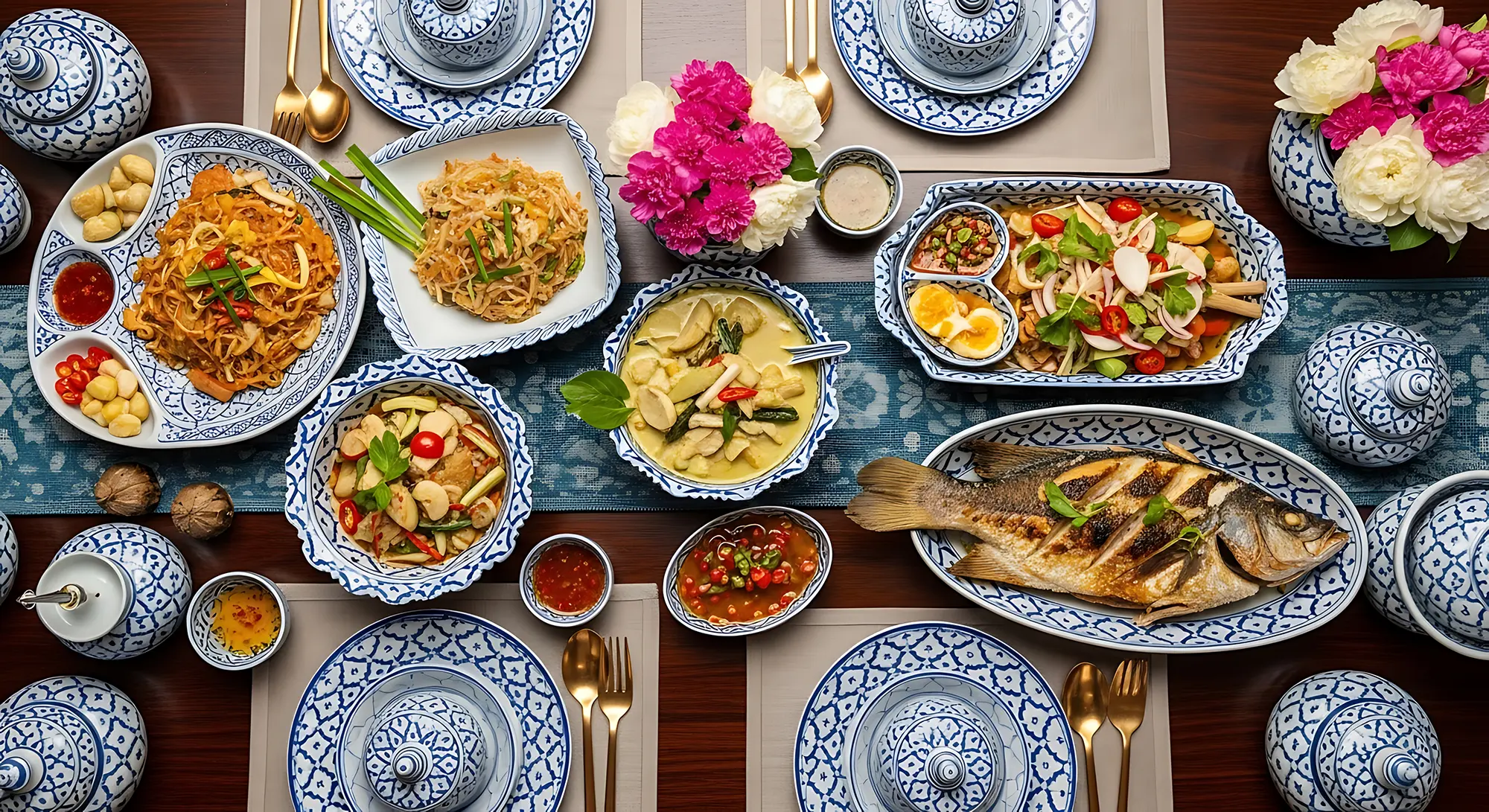 Master Thai Cuisine at a Professional Cooking School