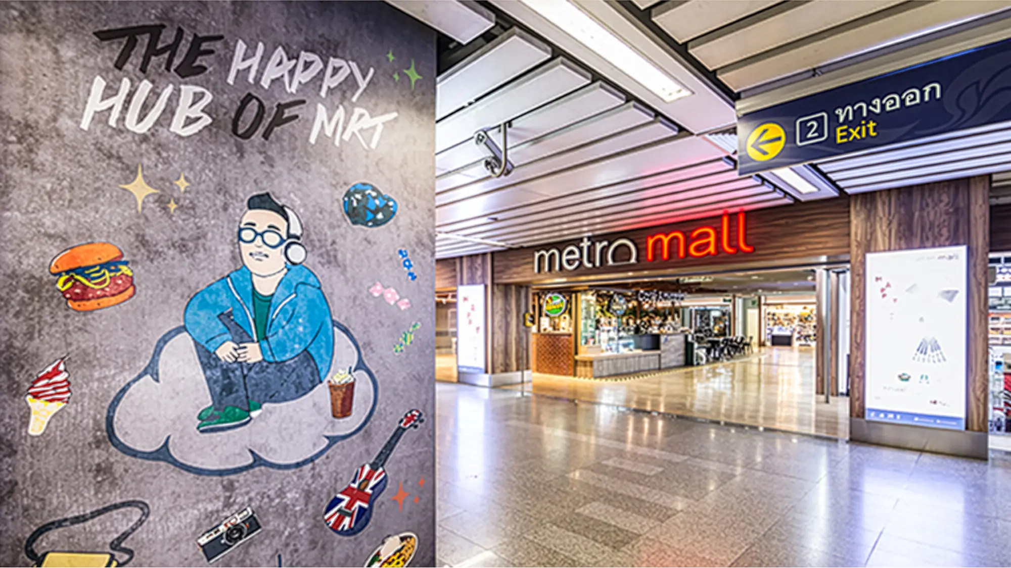 Underground Shopping at the MRT Stations